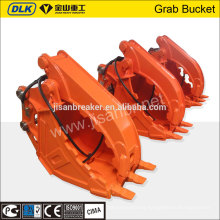 excavator hydraulic grab bucket, clamp bucket suit for all excavator